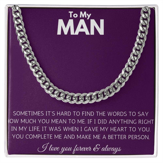 To My Man