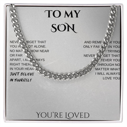 To My Son