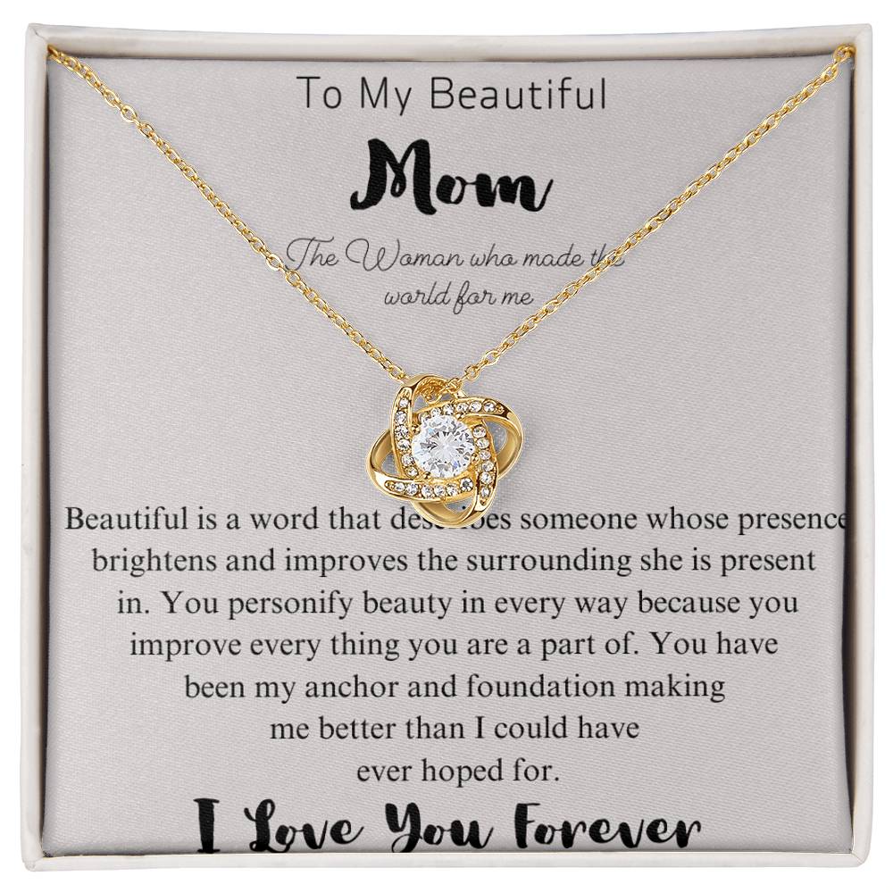 To My Beautiful Mom