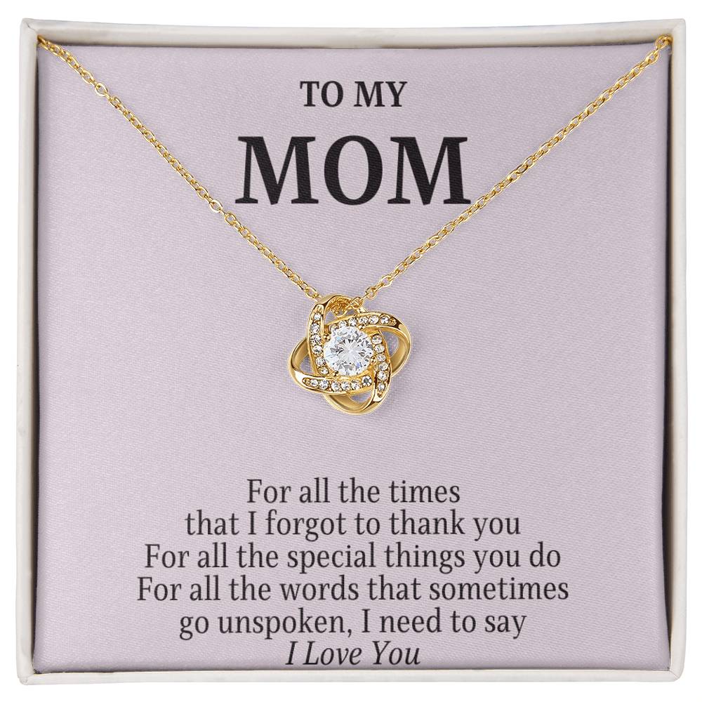 To My Mom