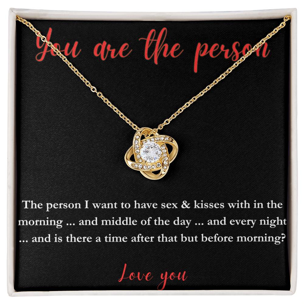 You are the Person