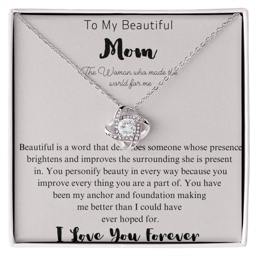 To My Beautiful Mom