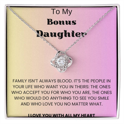 To My Bonus Daughter