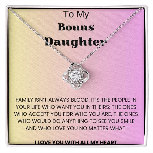 To My Bonus Daughter