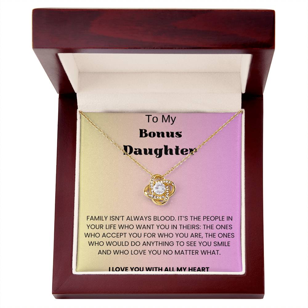 To My Bonus Daughter