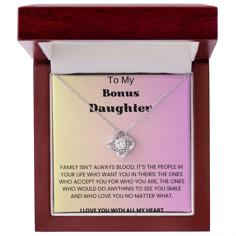 To My Bonus Daughter