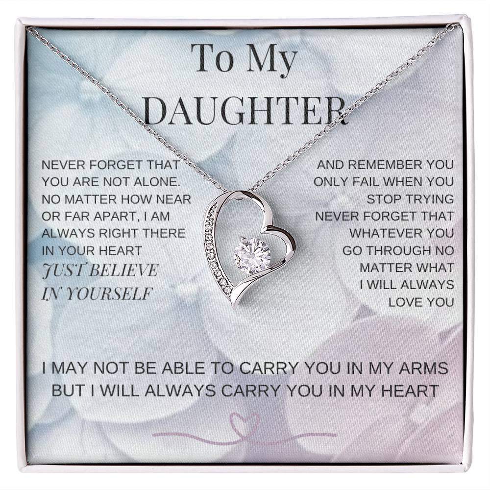 To My DAUGHTER